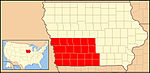 Mappa della diocesi