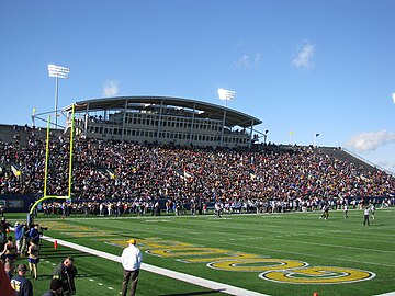 West stands, November 2012 vs. Ohio