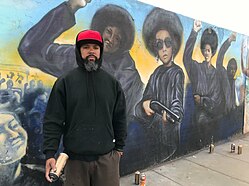 Destination Crenshaw, an open air museum of African American street art