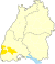 Карта розташування району Брейсгау-Верхній Шварцвальд