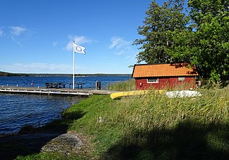 Skärgårdsbrödernas sjöbod.