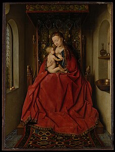 Lucca Madonna, by Jan van Eyck