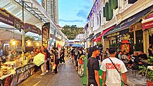 Kampong Glam Ramadan food fair.