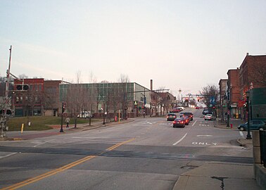 View of downtown Kent, December 2006.