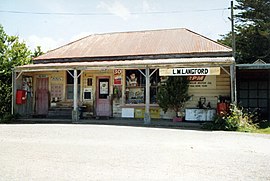 Langford's Store, Bainham, in 1992