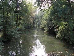 La rivière Nahon en 2005.