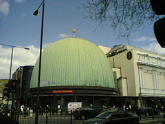The London Planetarium in London, England.