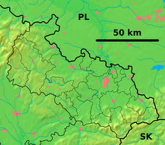 Čeladenka is located in Moravian-Silesian Region
