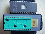 National Semiconductor NS87PC48D (piggyback variant)