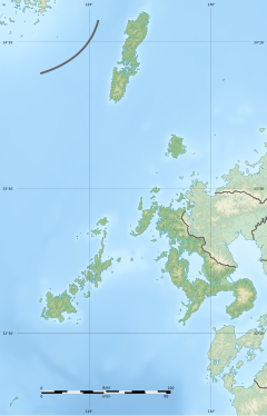 漁生浦島の位置（長崎県内）