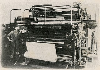 Toledo Blade newspaper printing press