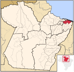 Microregione di Bragantina – Mappa