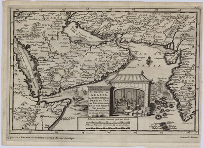 The Coast of Arabia the Red Sea, and Persian Sea of Bassora Past the Straits of Hormuz to India, Gujarat and Cape Comorin, 1707