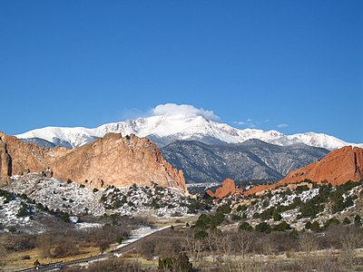 2. Pikes Peak is the second most topographically prominent mountain peak of Colorado.