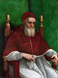 Raphael, Pope Julius II, 1511-12.