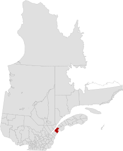 Location of Kamouraska