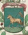 Coat of arms of Volga Bulgaria 1714