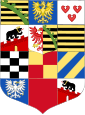 19th century coat of arms of the Anhalt duchies of Anhalt-Bernburg