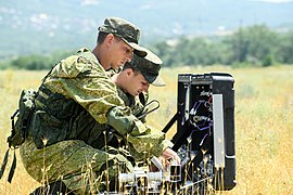 Расчёт БЛА «Орлан-10» 7-й гв. дшд