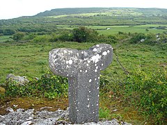 Cross Inneenboy (replica) near Corofin, County Clare, Ireland