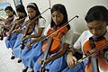 Student violinists under the RTU Musicians program of the City LGU