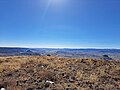 The view from the top of Cabezon Peak looking south. On the far left Mount Taylor's north side can be seen.