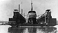 USS Galveston (CL-19) in dry dock Dewey, c. 1916