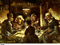《吃馬鈴薯的人》（The Potato Eaters），1885年，收藏於梵谷博物館