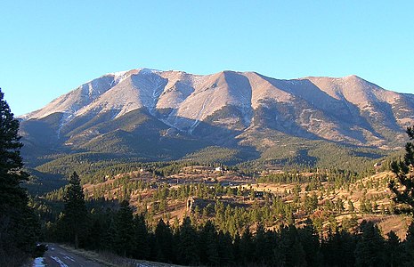 70. The summit of West Spanish Peak is the highest point in Las Animas County, Colorado.
