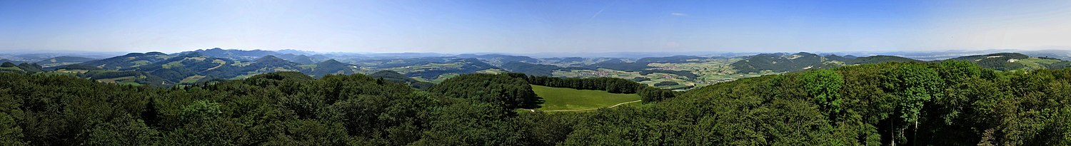 360° Panorama vom Wisenbergturm