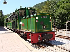 Train touristique FGC de la Pobla de Lillet