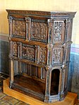 Sideboard; c.1524; wood; height: 144 cm; Château d'Écouen (Écouen, France)[48]