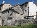 Stone gutters in Slovenia