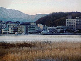 柴山潟と片山津温泉