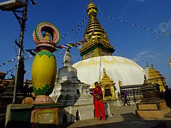 Swayambhunath stupa area