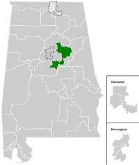 Map of the district