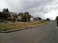 Avenida Primavera, calle principal de Cortijo Nuevo y Emiliano Zapata.