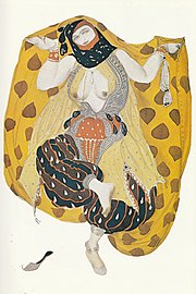 Odalisque dans Schéhérazade.