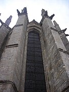 Chevet de l'église.