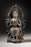 Buddha Shakyamuni or the Bodhisattva Maitreya, Nepal, 8th century