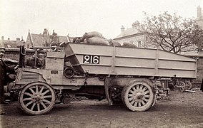 The dump truck that the artillery tractor was based on.