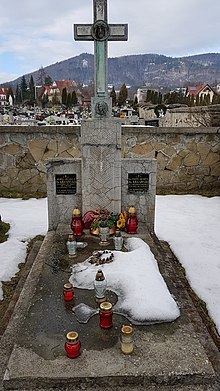 Count Henryk Piotr Zygmunt Krasinski & Maria Stanisława Gertruda Łęska Gravestones Mszana Dolna