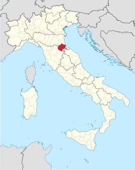 Localisation de Province de Forlì-Cesena