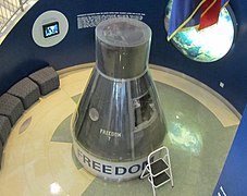 Freedom 7 (Spacecraft No. 7) at the United States Naval Academy, 2010