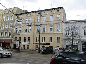 Facade onto Gdańska Street