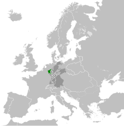 The Grand Duchy of Berg in 1812
