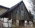 Grunder Mühle, Ensemble aus (Fachwerk-)Mühlengebäude, Stauteich, Wehranlage und Mühlengraben