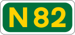 N82 road shield}}