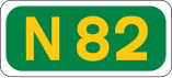 N82 road shield}}