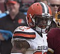 Poyer en 2016 avec les Browns.